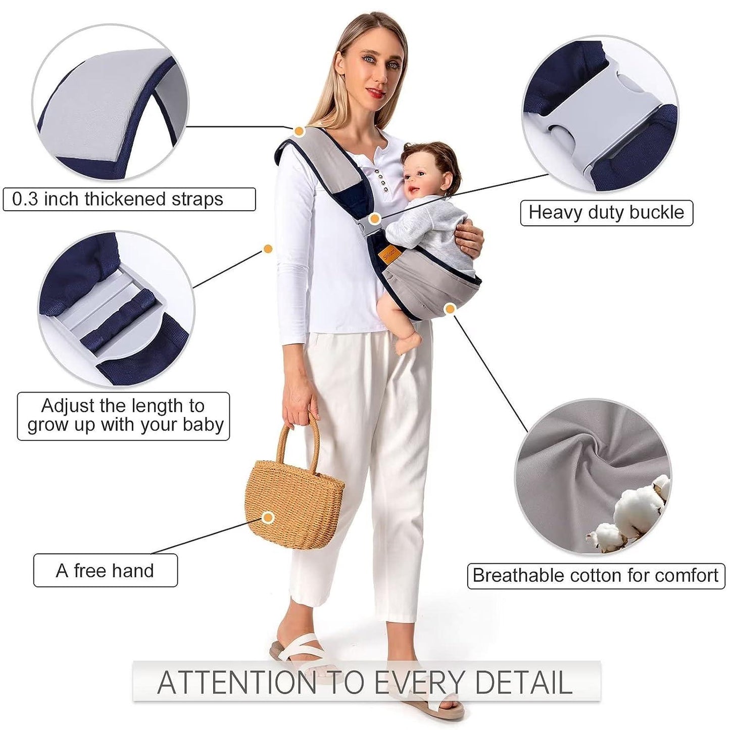 Melooka™ NestWrap Baby Carrier